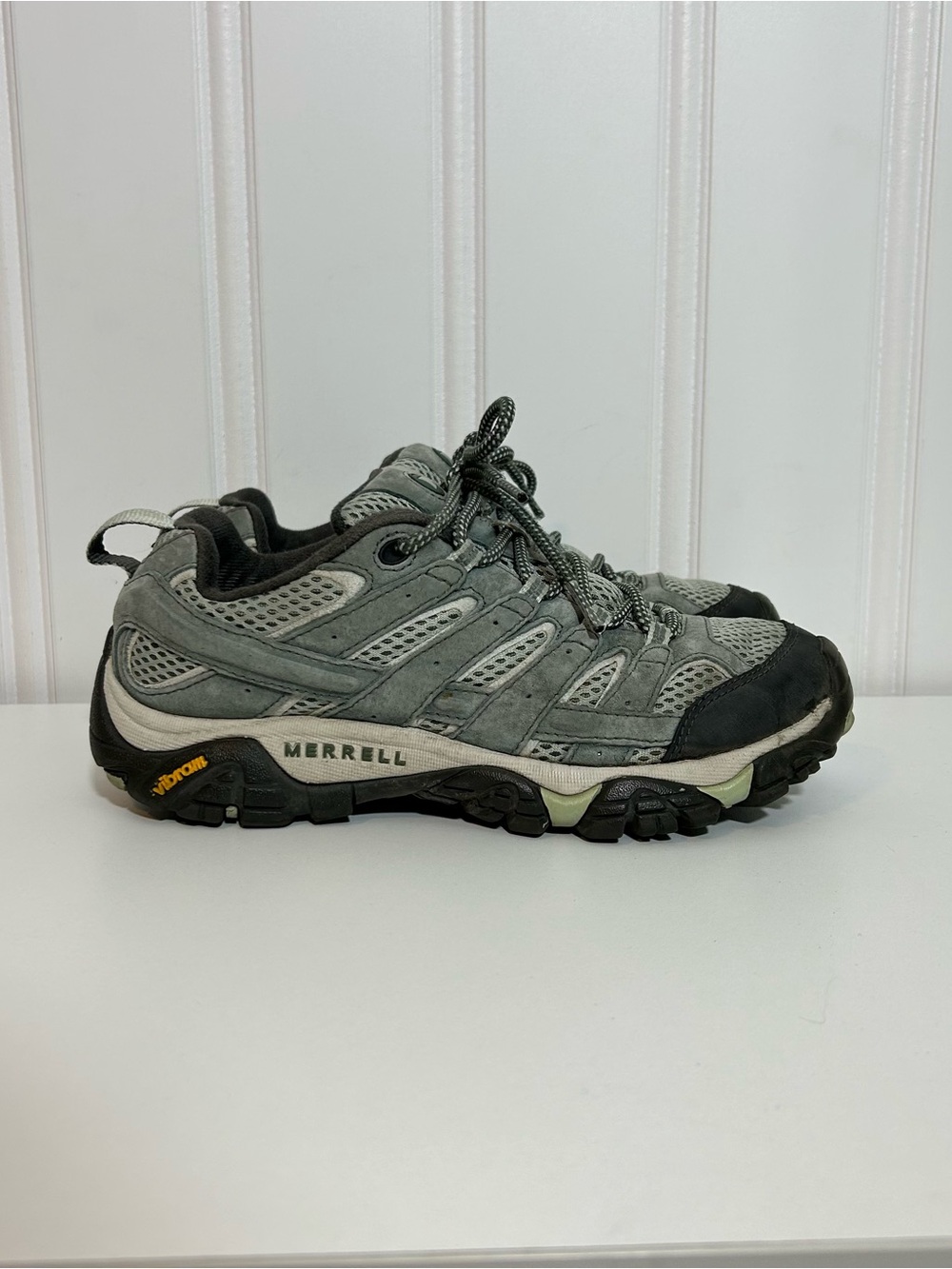 Merrell Moab 2 waterproof grey green hiking boots